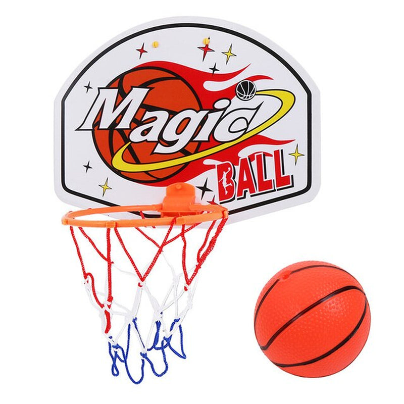 27*21Cm Plastic Basketball Basket Hoop Toy Mini Basketball Board Family Basket Children Basketball Toy Set Wall Game Mini Basket