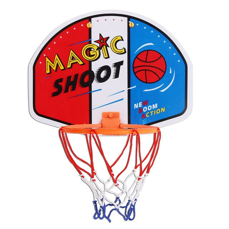 27*21Cm Plastic Basketball Basket Hoop Toy Mini Basketball Board Family Basket Children Basketball Toy Set Wall Game Mini Basket